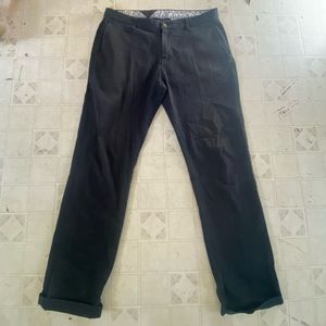 Men’s black Volcom pants